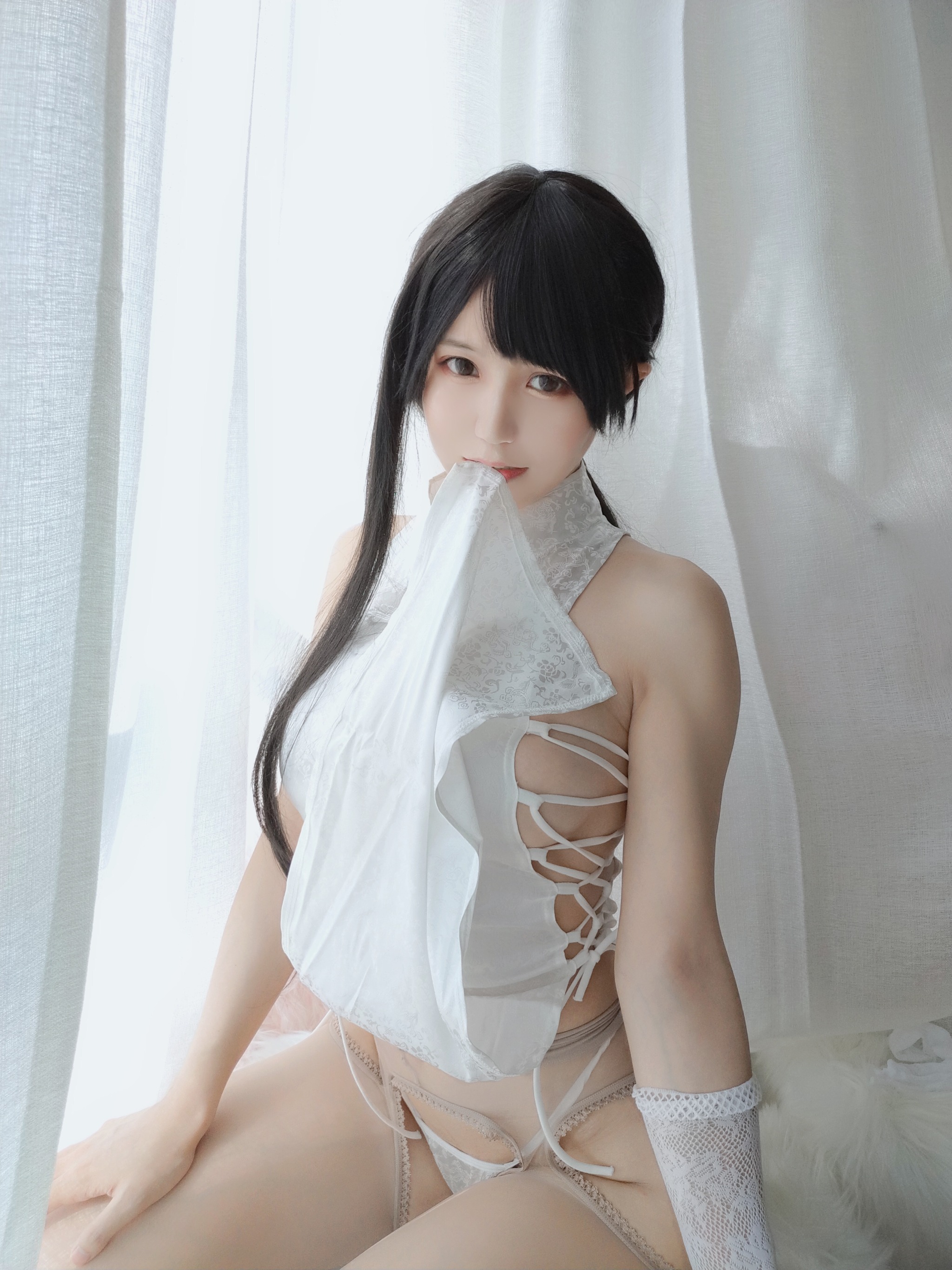 图片[1]-小仓千代w – NO.012 旗袍 [28P]-XikXak